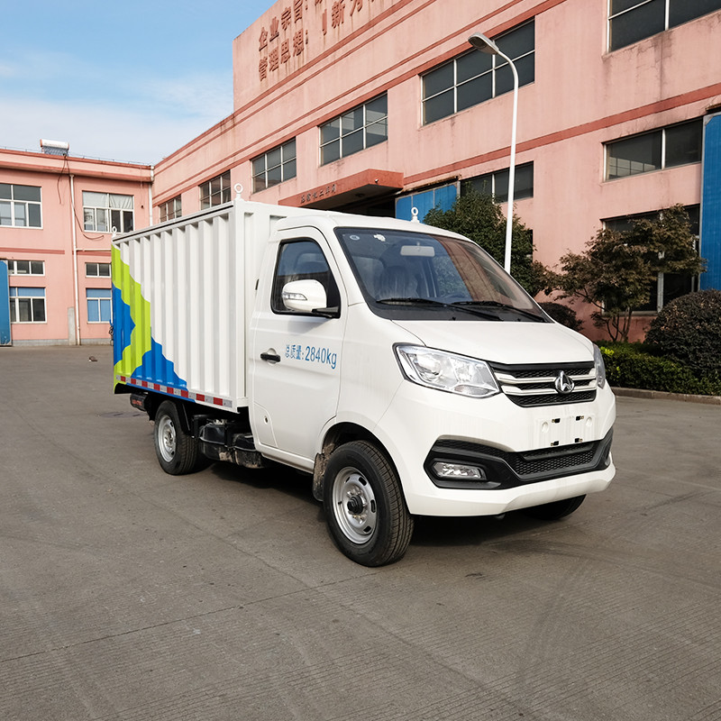 Open Type High Speed Trash Bin Truck Economic Customized Waste Collection Truck