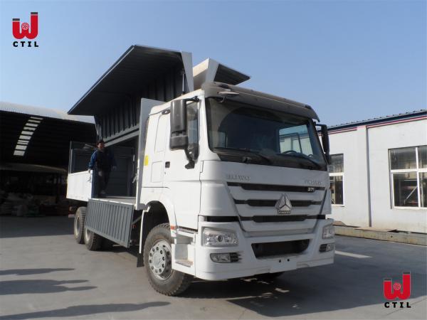 Buy cheap Wingspan 10w Wing Van 10 Wheeler Unload Truck HOWO from wholesalers