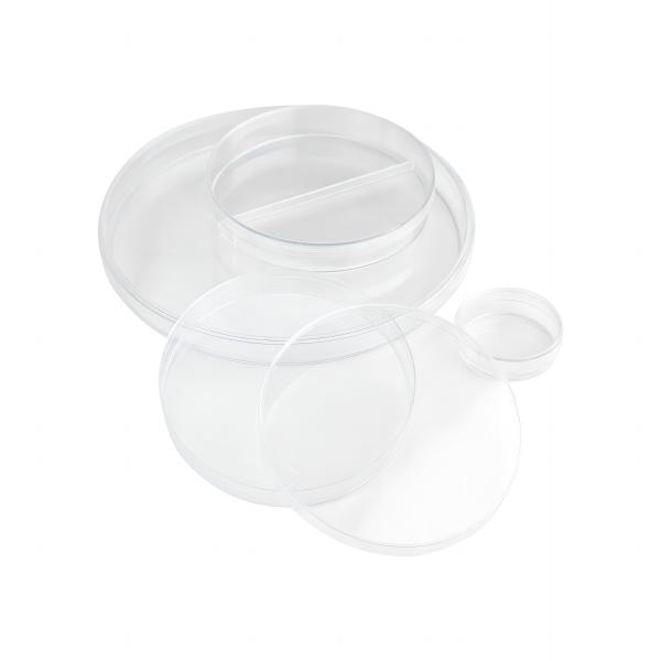 Buy cheap Round Compartment Sterile Petri Dish Medical Polystyrene from wholesalers