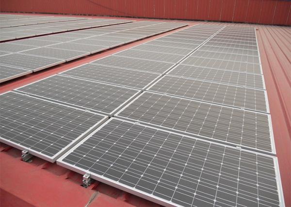 Buy cheap Hot Dipped Bifacial Solar Panels Galvanized Steel SGS Solar Panel Color steel tile Roof from wholesalers