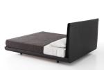Modern Design Hotel Furniture Set Leather Cover Stainless Steel Legs SGS