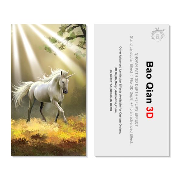 Buy cheap Door Hanger 3D PET Lenticular Printing For Hotel / Home Decoration from wholesalers