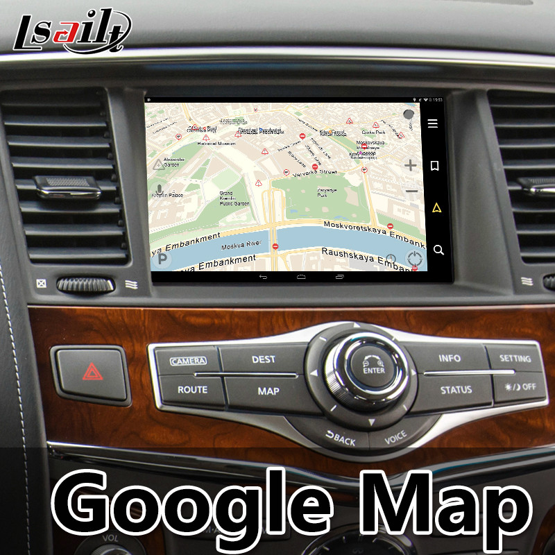 Lsailt Android Car GPS Navigation Multimedia Video Interface for Infiniti QX80 2017-2021