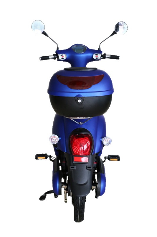 LCD Display Electric Scooter with Pedal Assist and 48V Steel Frame