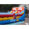 Buy cheap Outdoor Double Lane Inflatable Bungee Run With Basketball Throwing From Sino Inflatables from wholesalers