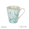 Buy cheap 300ml Floral Bone China Travel Mug Custom Logo Microwave Safe from wholesalers