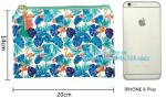 custom logo 12oz canvas cotton cosmetic pouch,China Factory Wholesale Fashion