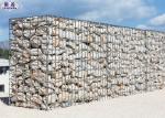 Rigid Galfan Welded Gabion Box 4mm Metal Mesh Weather Proof Unique Design