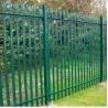 Buy cheap Customized heavy duty palisade fence panels W type head top palisade fencing from wholesalers