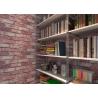 Buy cheap 3D Vinyl Brick Effect Wallpaper For Bedroom / Coffee Shop , Removable Brick Wallpaper from wholesalers