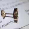 Buy cheap brand jewelry gem earring in 18 kt gold 18k gold jewelry from wholesalers