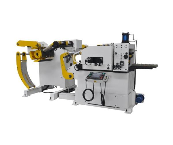 Buy cheap Sheet Metal Coiling Straightening Machine 2 In 1 Decoiler Straightener Feeder 65m/Min from wholesalers