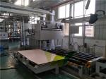 Buy cheap Short Cycle Lamination Line Furniture Lamination Machine With Temperature from wholesalers