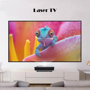 Quality Ultra Short Throw 5000 Lumen Laser Projector WUXGA Resolution Home Cinema TV for sale Buy cheap Ultra Short Throw 5000 Lumen Laser Projector WUXGA Resolution Home Cinema TV product