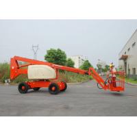 Buy cheap Hydraulic 20M Articulated Boom Cherry Picker Lift With Cummins Engine 180° product