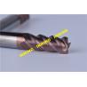 Buy cheap HRC65 High Hardness Square End Mill Cnc , K55 Cnc Milling Cutters 4mm / 6mm / 8mm from wholesalers