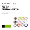 Buy cheap Enamel Paint Metal Brass Prong Five Claw Button Lacquer Finish from wholesalers