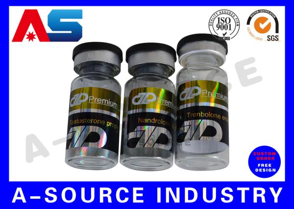 Buy cheap Organic Adhesive 10ml Vial Labels Vitamin Bottle Label Hot Foil Embossing medicine bottle label from wholesalers