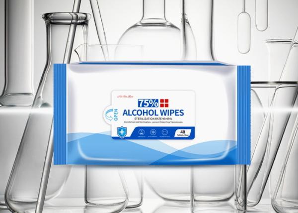 Buy cheap Deep Sterilization Alcohol Disinfectant Wipes Efective Sterilization Rate 99.99% from wholesalers