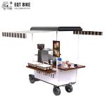 Four Wheel Electric Scooter Coffee Bike Cart IPX4 18KM/H