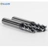 Buy cheap HRC50/55/60/65 4 Flute Carbide End Mill 3mm - 12mm Diameter For Stainless Steel from wholesalers