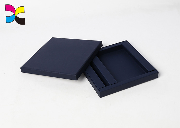 Full Black Color Product Packaging Boxes , Fancy Paper OEM Personalized Gift Box