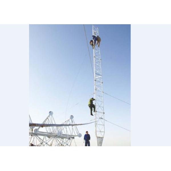 Buy cheap Stable Performance Guyed Lattice Tower Multi Circuit Transmission Tower from wholesalers