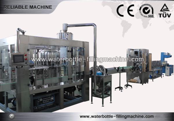 Buy cheap 4Kw Milk / Beverage Production Line Mineral Water Bottle Filling Plant from wholesalers