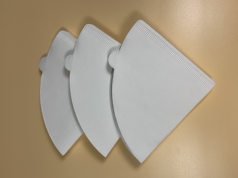 Cone Shaped Unbleached Natural Compostable Coffee Filters Paper Disposable V60 100PCS