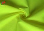 High Visibility Warp Knitted Type Fluorescent Material Fabric For Vest