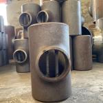 API 5L X42 X52 X60 X65 Forged Barred Equal Tee ASME B16.5 MSS-SP 75 Butt Weld