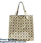 PVC Shopping Handbags Bag Tote Shopper Handles Transparent Clear Large Capacity