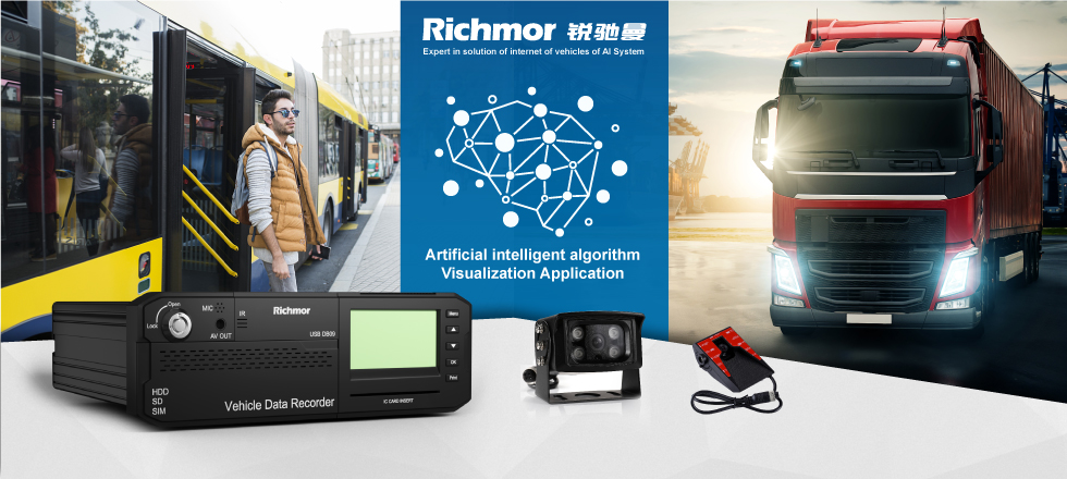 Vehicle Telematics System with Blind Spot Detection and G-sensor Yes 8CH MDVR Included