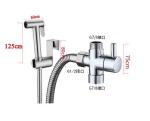 Plastic Chrome-Plated Hand Bidet Sprayer Sustainable Design For Women In