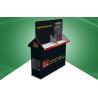 Buy cheap Black Two Side Show Dinnerware Cardboard Free Standing Display Shelving Units from wholesalers