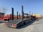 Customization BPW Axle 2 Axle Transport Truck Semi Trailer 2 Layer Car Transport
