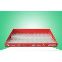 Buy cheap Red Matt Finish Kid Watch Cardboard Display Trays Easy To Degraded Material product