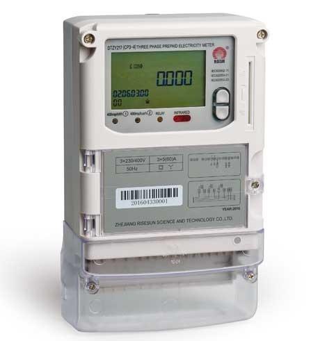 Buy cheap IEC62055 31 Cpu Card 3 Phase Prepaid Meters Four Wire Ami Advanced Metering from wholesalers