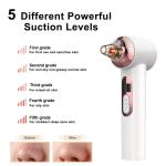 Dropshipping SUB Rechargeable Electric Blackhead Remover Vacuum Low Moq With 6