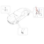 For Maserati Ghibli Quattroporte M156 2014-2022 Rear Headlight Adjustment