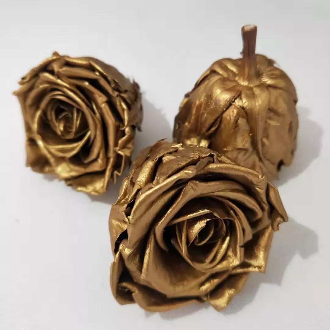 Ecuador Eternal rose luxury gift 10cm preserved rose in Velvet box preserved rose