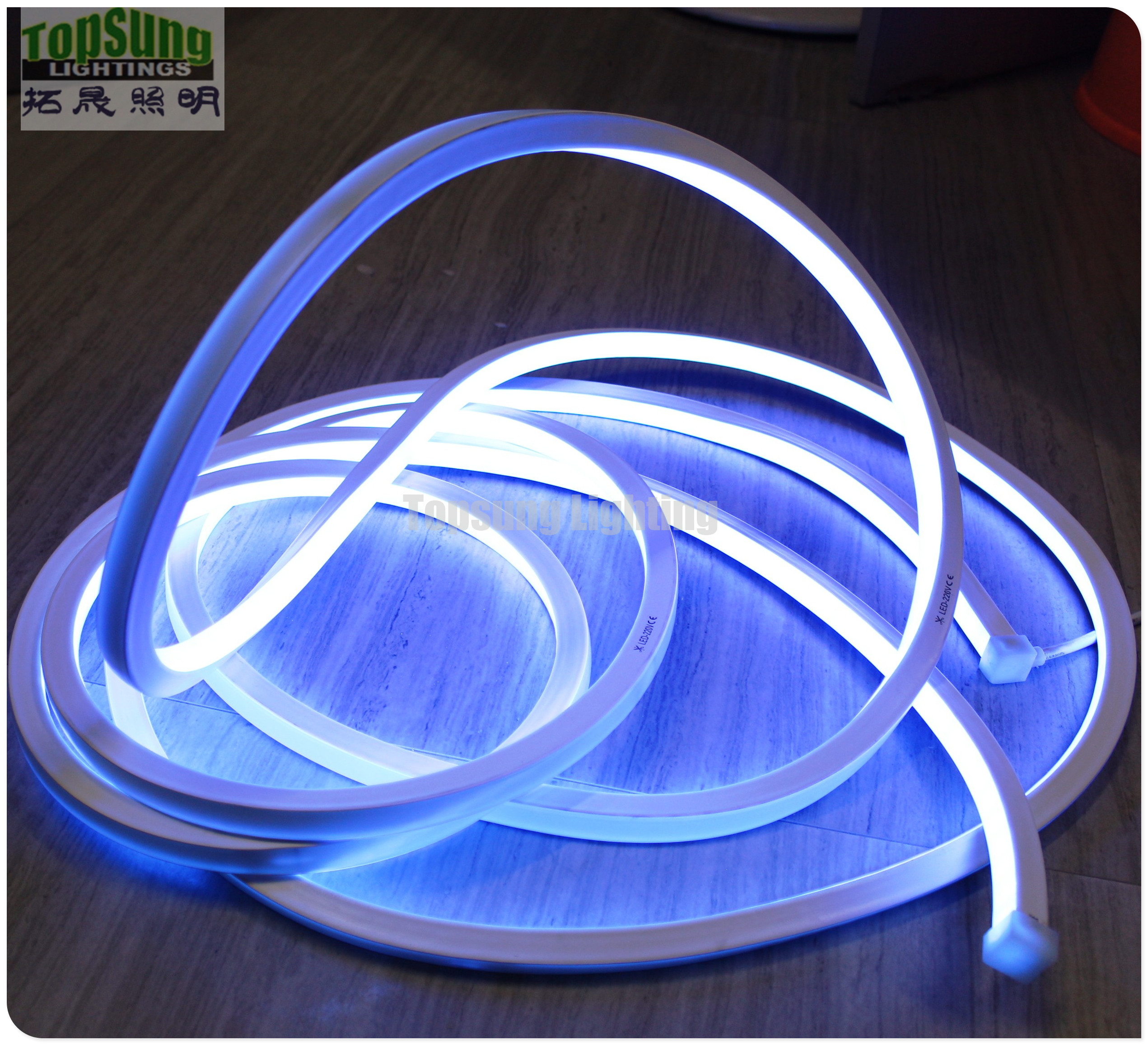 Amazing bright 120v RGB 16*16m led light neon flex rope for decoration