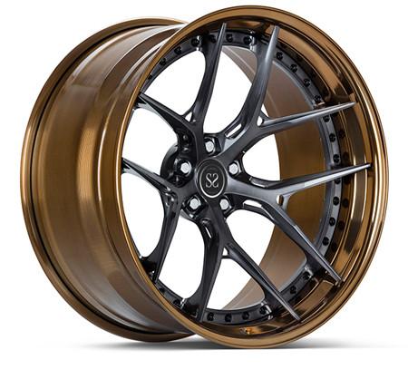 Buy cheap Bronze 3 PC Forged Aluminum Alloy Wheel Rims For Cls 18 19 Inches from wholesalers