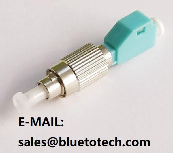 Auqa LC/UPC Female To FC/UPC Male OM3 MM Fiber Optic Hybrid Adapter FC/UPC Male