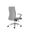 Buy cheap 3.2mm 360d PU Leather Revolving Chair Middle Back For Conference from wholesalers