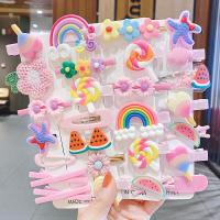 Buy cheap Diy Childrens Hair Accessories Fruit Shape Hair Grips Cartoon Baby For Girls product