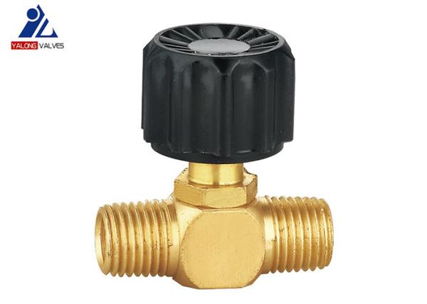 Buy cheap Male X Male NPT Forged Brass Gas Valve Needle 1.0MPa Copper Water from wholesalers