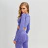 Buy cheap Seamless Women's Yoga Apparel Gym Fitness Clothing , Women Long Sleeve Yoga Activewear from wholesalers