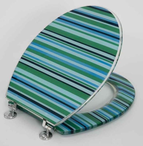 Buy cheap poly-resin toilet seat cover,RESIN toilet seat cover,tranparent toilet seat,sanitary ware,STRIPE TRIMMER from wholesalers