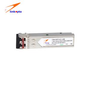 Buy cheap DOM CWDM 1.25G 1610nm 80KM Fiber Optic Receiver Module from wholesalers